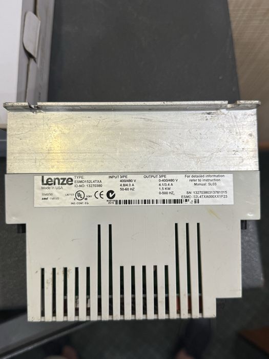 Частотник Lenze 152L4txa 1.5 квт