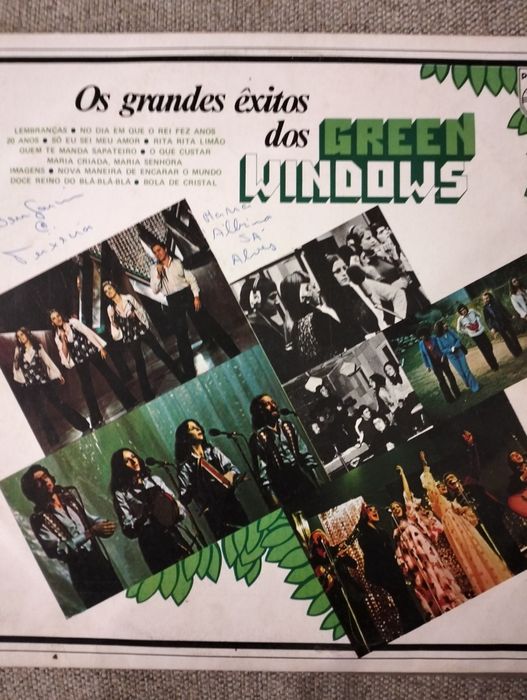 Disco de vinil LP Os Grandes Êxitos dos Green Windows