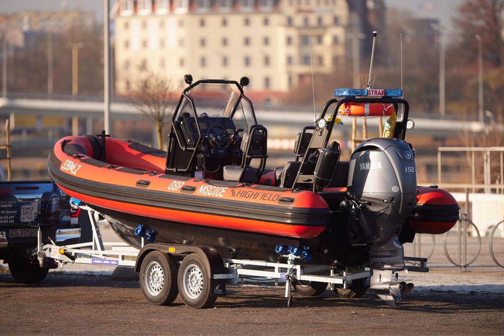 RIB Highfield Patrol 600 | łódź robocza, ratownicza WOPR Straż Pożarna