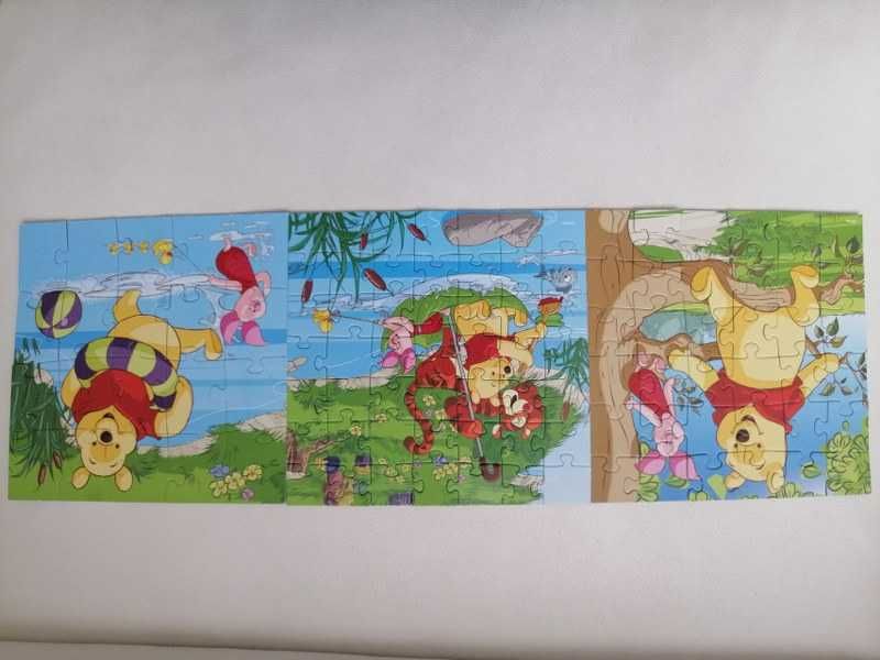 Puzzle zestaw 3 w 1 KUBUŚ PUCHATEK od TREFL