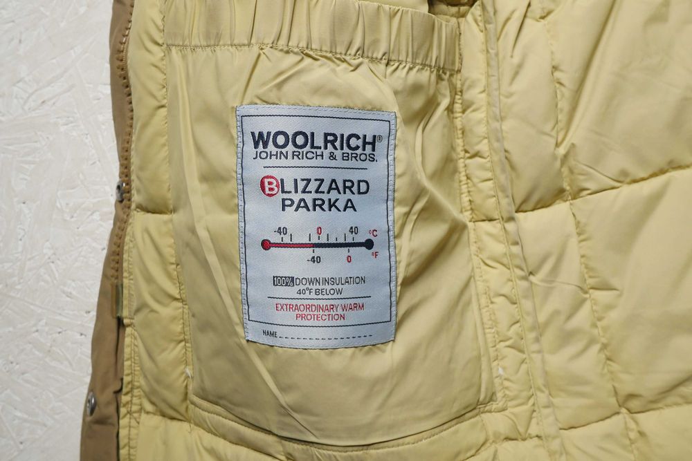 Woolrich płaszcz puchowy parka kurtka puch zimowa damska L