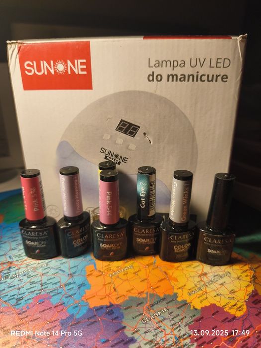 Lampa UV LED do manicure