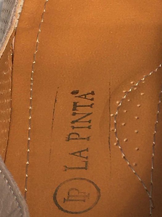 Новые кожаные туфли ТМ LA PINTA на повноту більшу за стандартну