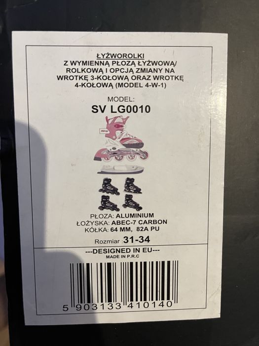 Łyżworolki Sport Vida