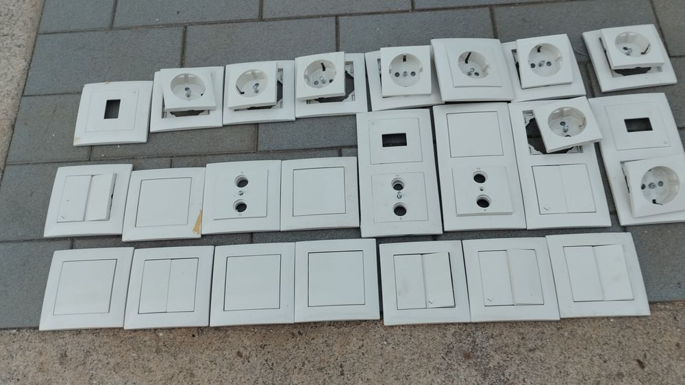 Espelhos para aparelhagem da Efapel