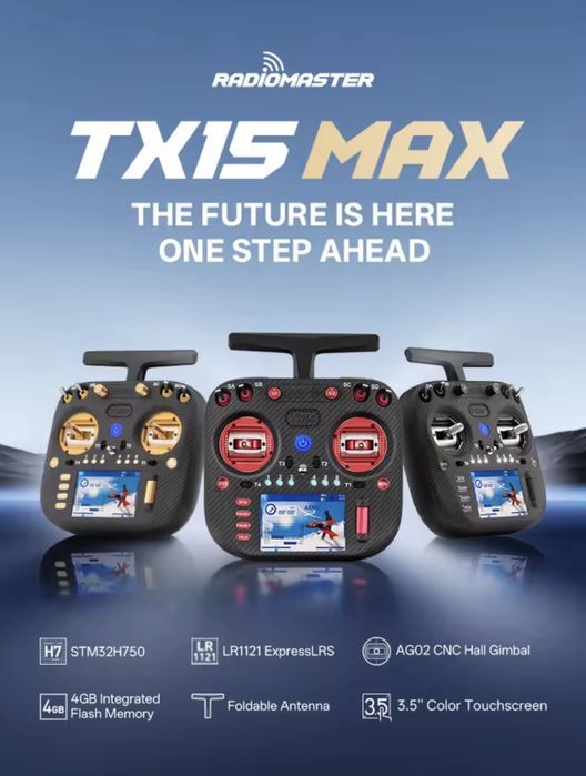 Radiomaster TX15 MAX [Новий] ELRS 2.4/915 2026
