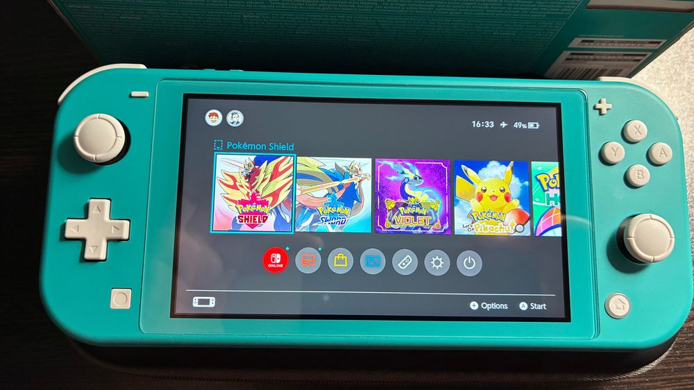 Nintendo Switch Lite Azul + Bolsa de transporte