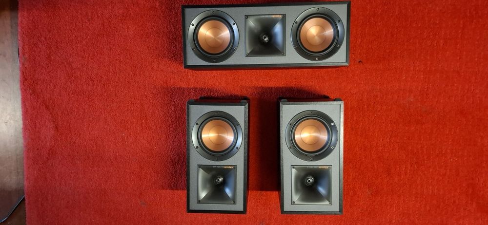 Colunas speakers Klipsh Reference 51 M e coluna central 52 C