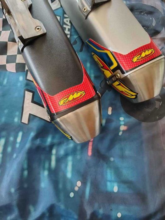 FMF -moto 4tempos - ponteiras de escape moto , moto 4 .etc rep. preto ou cinza