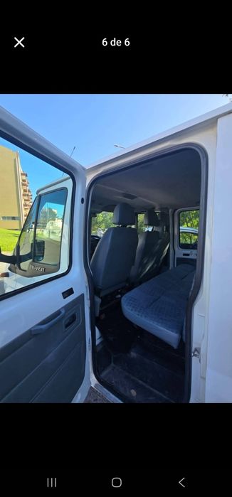 Ford transit cabine dupla