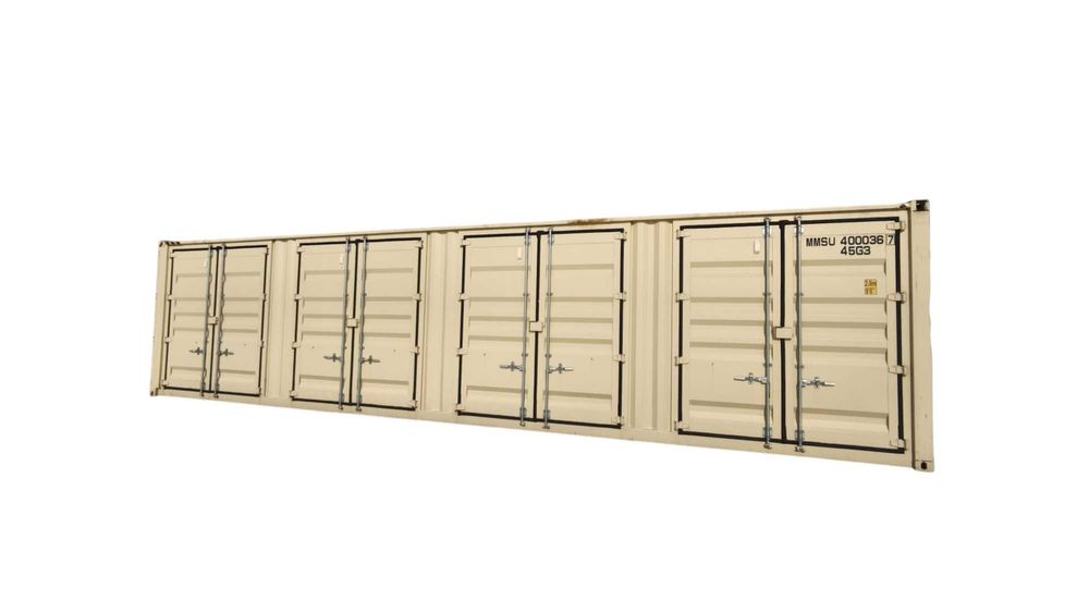 Kontener morski High Cube 40’HC z drzwiami bocznymi Open Side, 40ft