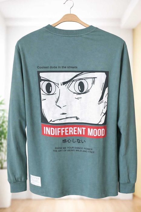 T-shirt Manga Comprida Zara Rapaz 11–12 Anos (152 cm)