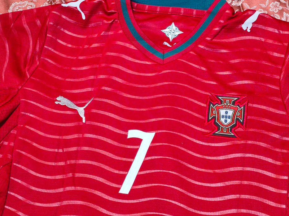 Camisola Criança Ronaldo Equipamento Portugal | NOVO Mundial 2026