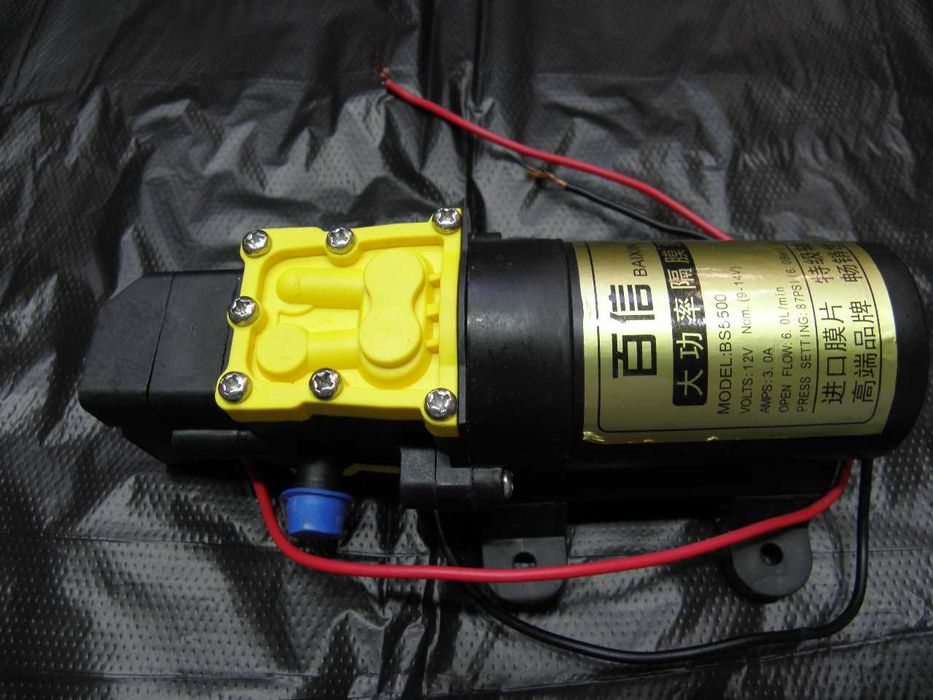 Насос для систем охолодження 6л/хв, 12В, з датчиком вимкнення