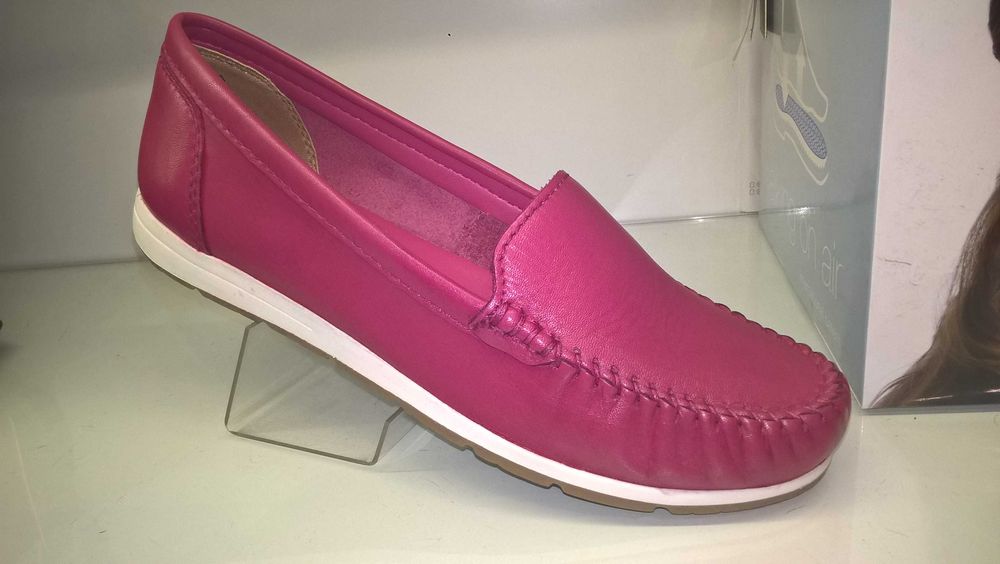mokasynki damskie- fuksja r. 37, 39, 40,