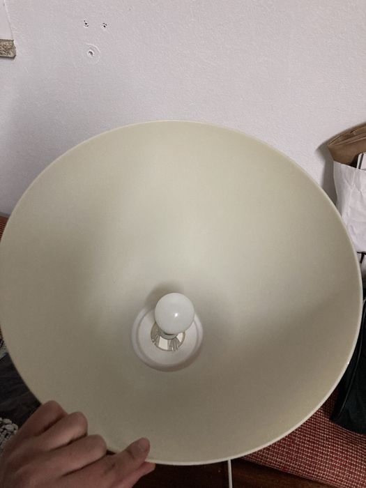 2 candeeiros brancos IKEA como Novos