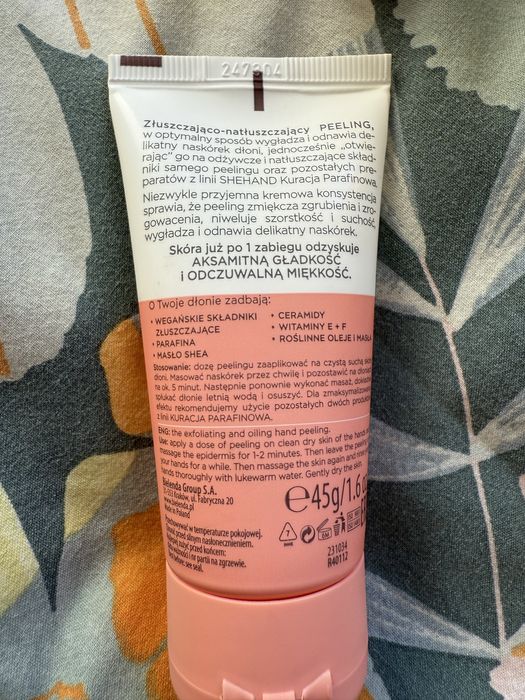 Nowy zestaw: shehand kuracja parafinowa pielęgnacja rąk