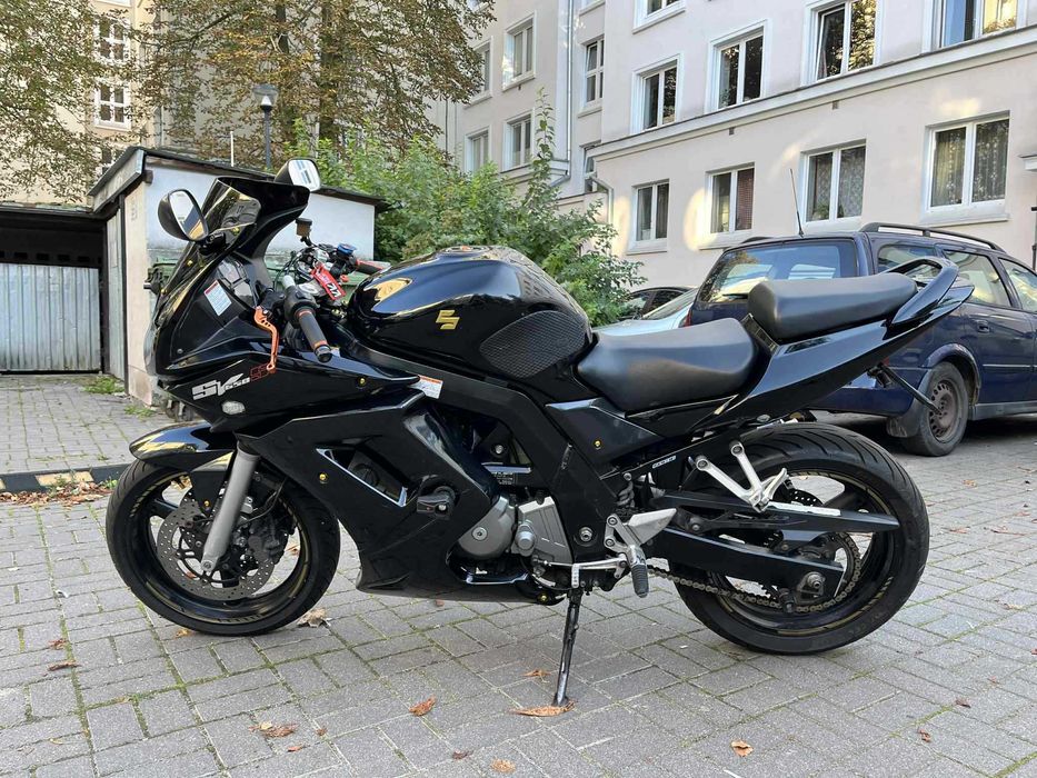 Suzuki SV 650S K6 zarejestrowane na A2, 36 tyś przebiegu
