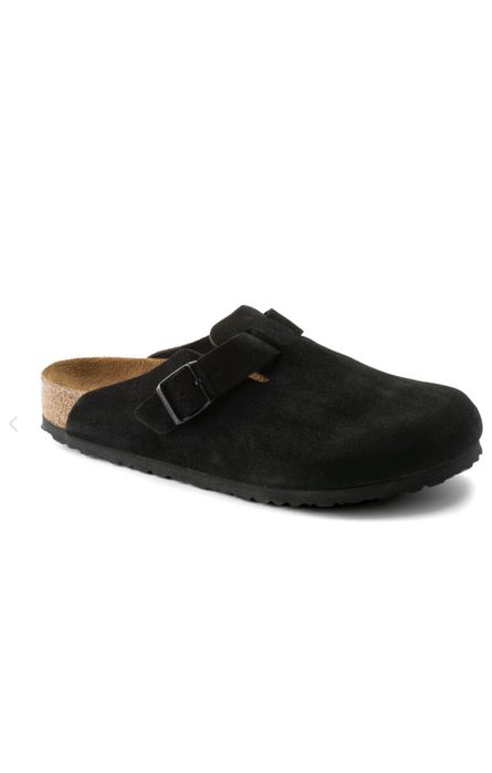 Акція!!! Чоловічі клоги Birkenstock Boston Black 44 розмір. Є гурт!