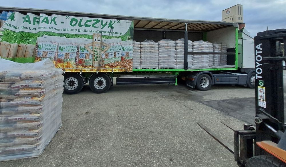 Pellet pelet Olczyk Jaworzno 29zł worek możliwość transportu/wniesi