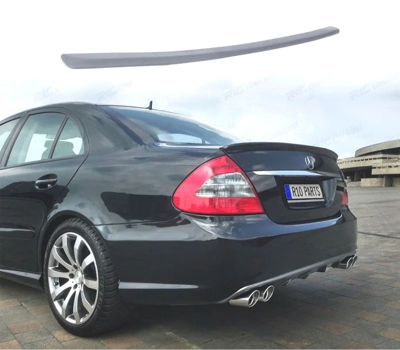 SPOILER TRASEIRO MERCEDES CLASSE E W211 02-09 LOOK AMG