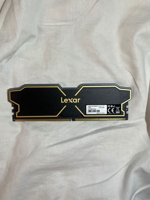 Оперативная память ddr5 lexar 16gb 6000 mhz