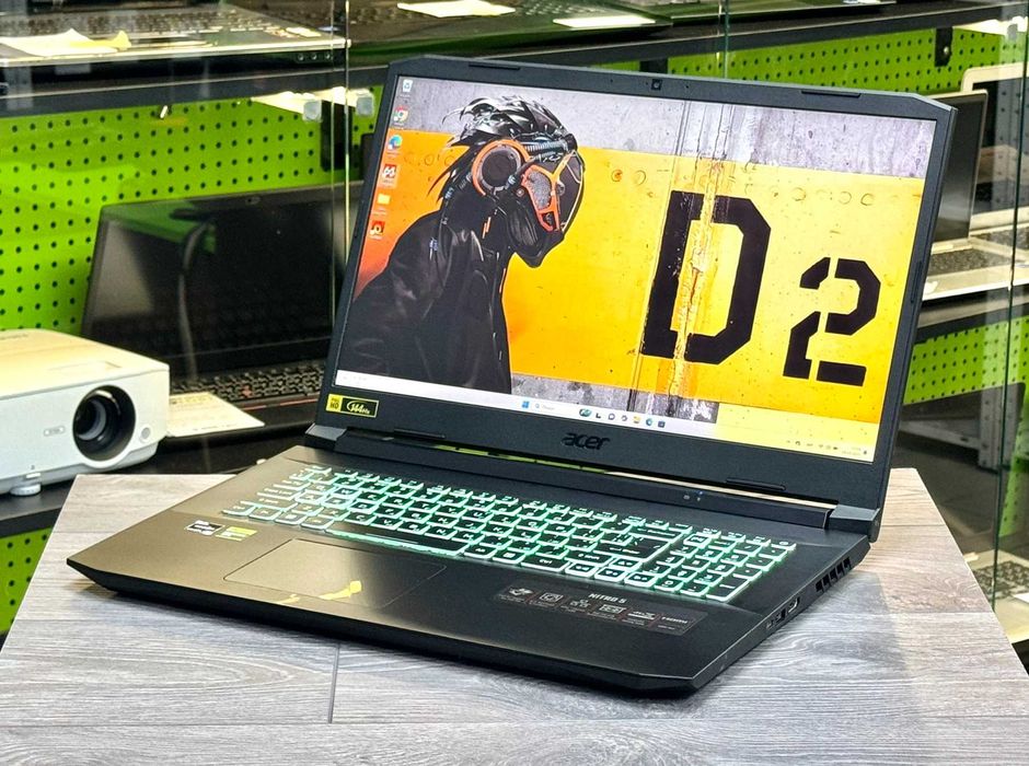 17 Дюймів 2К 165Гц / ACER NITRO AN517-41 / RTX 3070/ AMD Ryzen 7 5800H