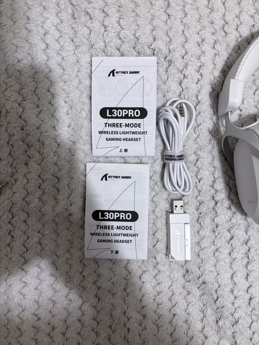 Sluchawki bezprzewodowe | Attack Shark L30 Pro