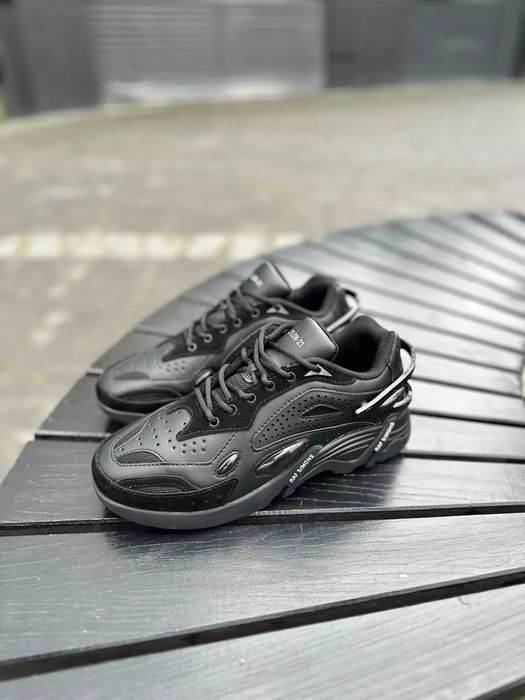 (БЕЗ ПЕРЕДОПЛАТИ)Adidas x Raf Simons Cylon-21 Black Раф Сімонс Кулон