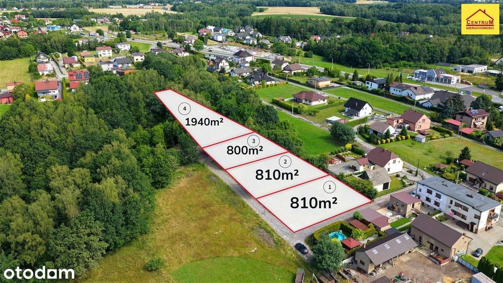 Działka 4 km od Wodzisławia Śl - Mszana