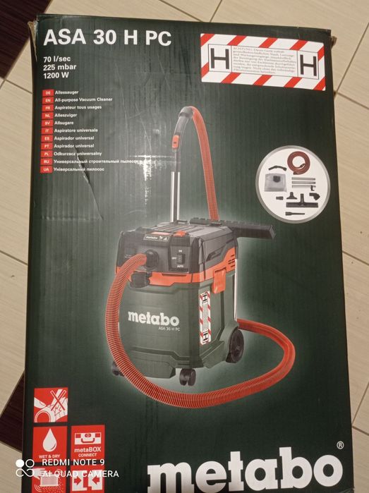 Пилосос універсальний Metabo ASA 30 H PC