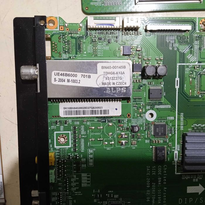 TV Samsung UE46B6000VWXXH  płyty komplet plus podświetlenie