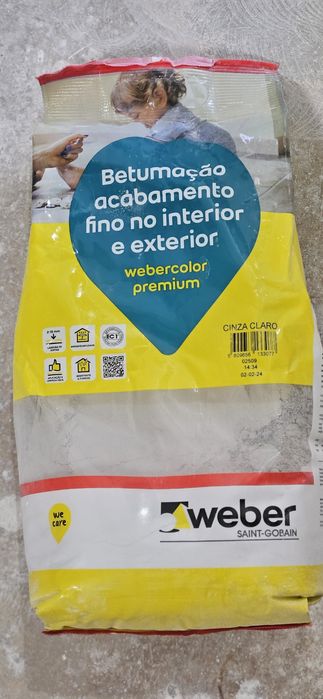 Betume Acabamento para juntas WEBER Premium