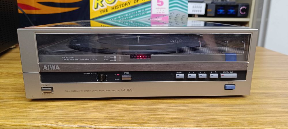 Вініловий програвач Aiwa LX-100 (відео роботи! )