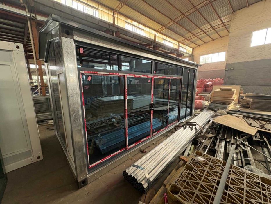 ogródek piwny rama kontenera domek mobilny 3x6 kontener pawilon