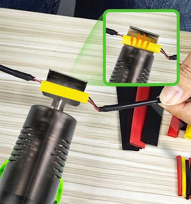 Opalarka Elektryczna Z Regulacją 2 Biegi 350°C Gorące Powietrze Wuber