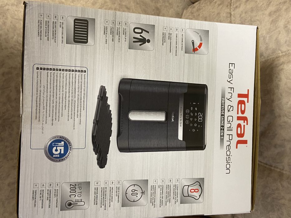 Tefal Easy Fry & Grill Precision 4.6л - новий аерофритюрниця