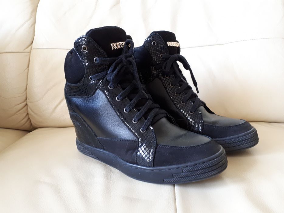 Sneakersy damskie skóra naturalna