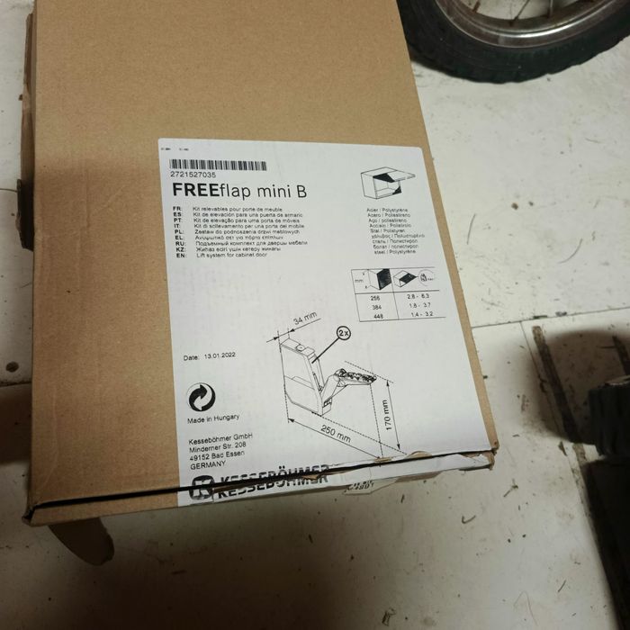 Podnośnik Fronty FreeFlap mini C 3 szt.