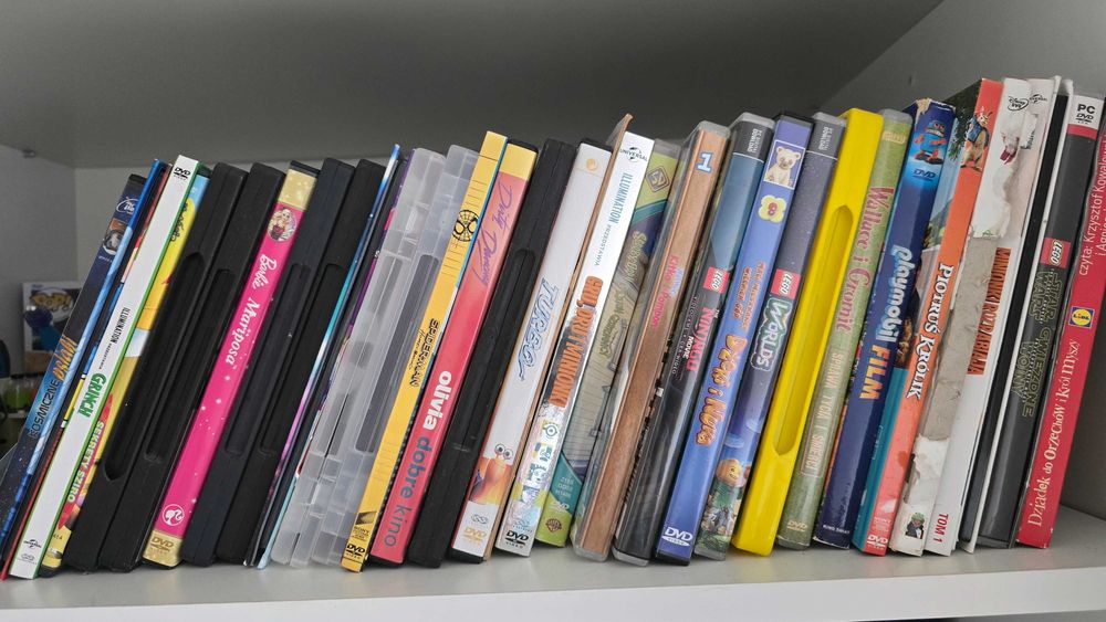 Płyty DVD bajki dla dzieci