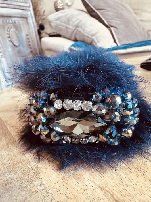 Futrzana bransoleta roxmiar uni