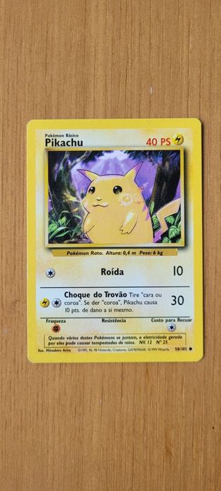 Lote de cartas Pokemon