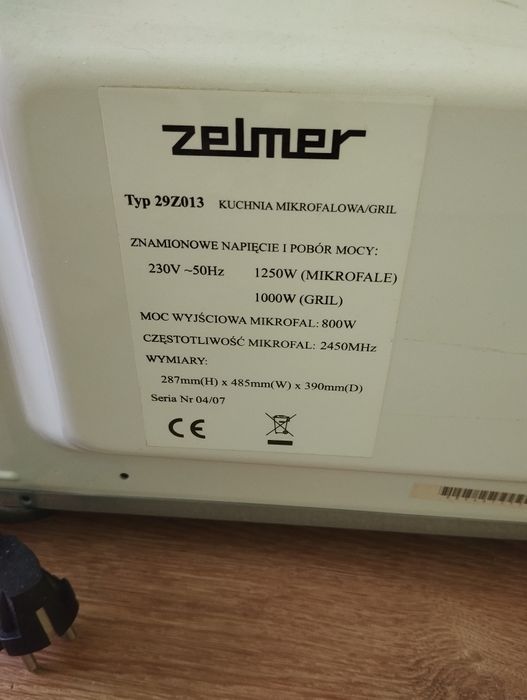Kuchnia mikrofalowa/grill