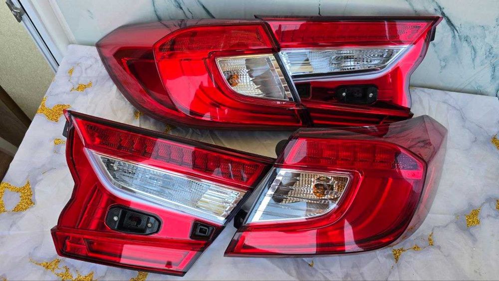 Ліхтар фонарь задня фара Honda Accord 10 2018-2022 комплект 4 шт з накладками