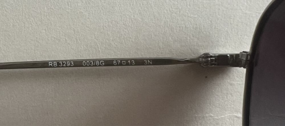 Oryginalne okulary RayBan