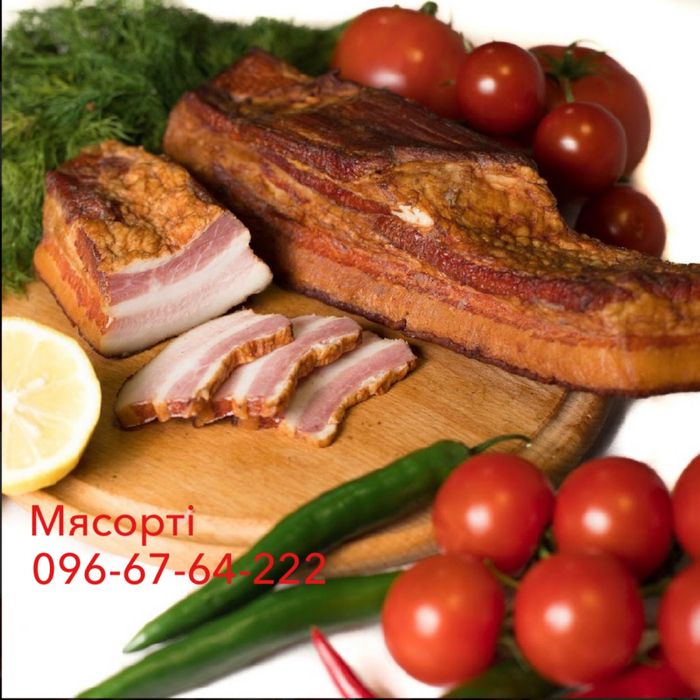 Продам Домашні копчені Колбаси, Буженіну, Мясо, Ковбаси, Сала, Ребро
