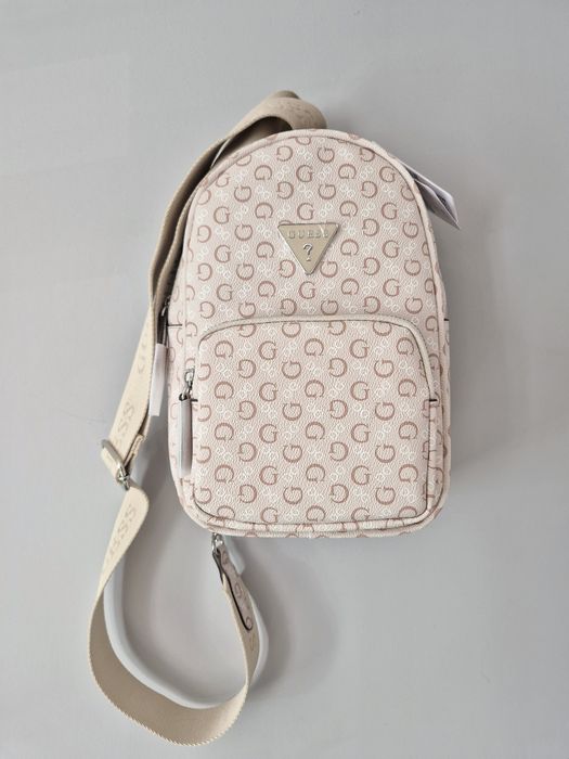 Plecak plecaczek na jedno ramię torebka crossbody bag Guess logo premi