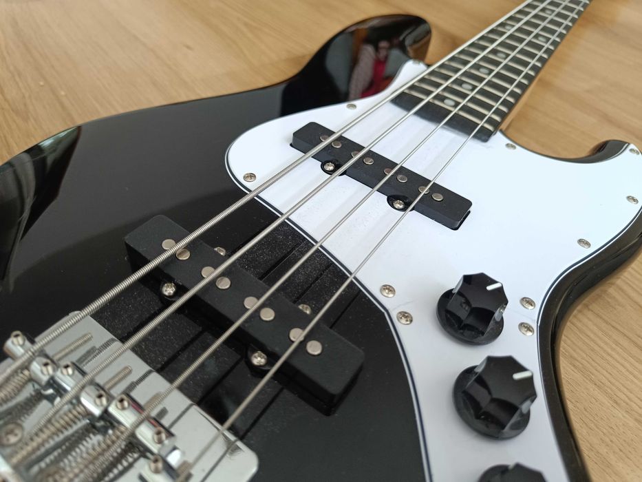 Gitara basowa Ever Play 3/4 + Futerał | Stan sklepowy! Idealna na start