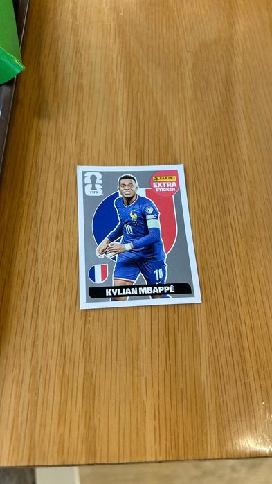 Cromo Prata - Kyllian Mbappé - Mundial 2026