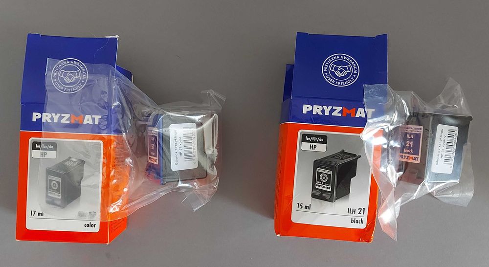 Tusze do drukarki HP IHL 57 IHL 21 Pryzmat